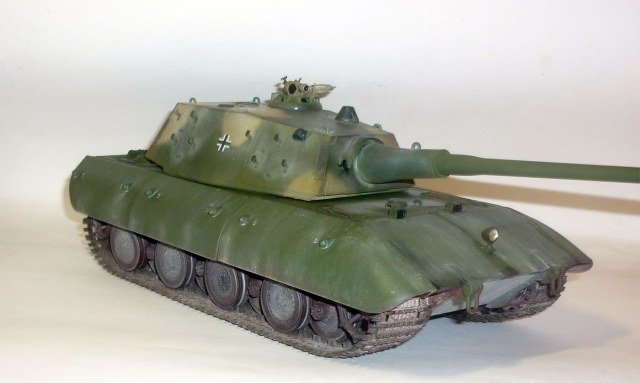 E-100 с башней Хеншель