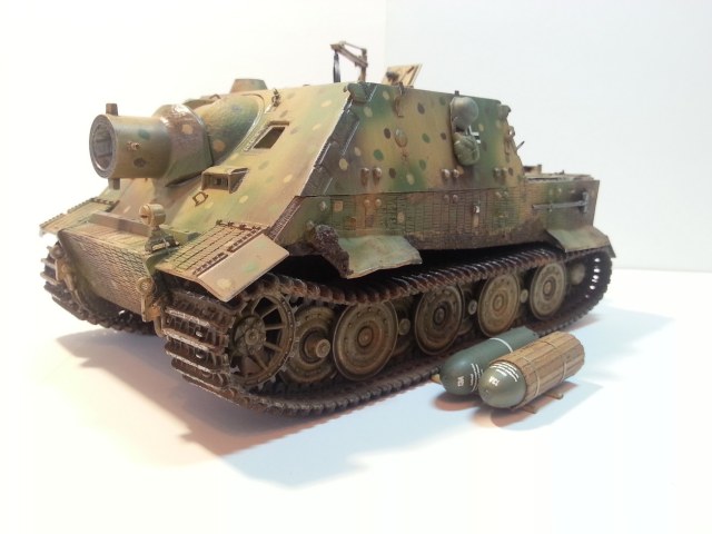 38cm RW61 auf Sturmmörser Tiger