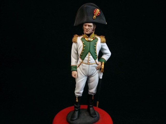 Офицер полка Fijo de Ceuta. Испания, 1808 год