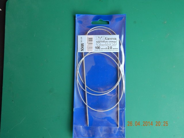 Трос из вязальных спиц