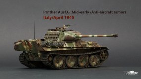 Panther G (Mid-early/Anti-aircraft armor) Italy/April 1945