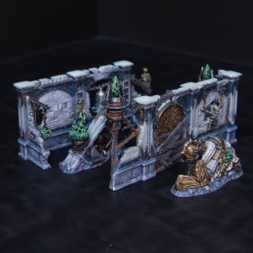 Набор террейна Fire & Jade Gaming Pack и Skaventide.