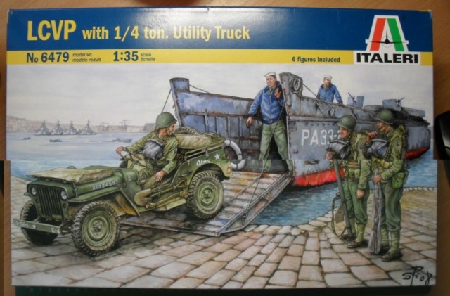 LCVP with 1/4 ton. Utlity truck
