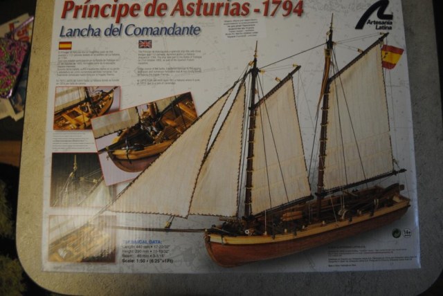 шлюпка с корабля "Принц Астурийский" / Principe de Asturias