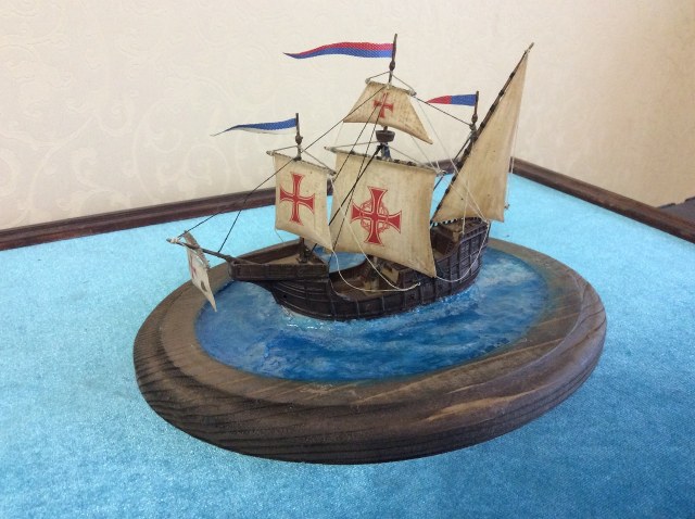 Каракка Santa Maria 1492 год "Моделист" 1/270