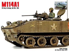 М114, Армия США, ФРГ, 1965 г.