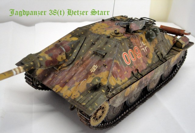 German Jagdpanzer 38(t) HETZER STARR