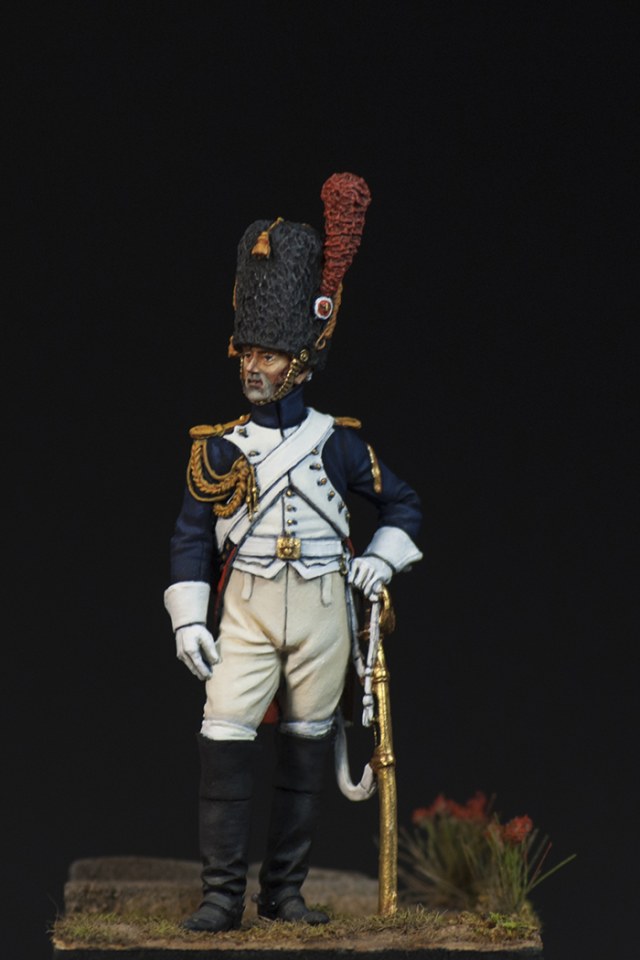 Гренадер полка Конных гренадеров Императорской гвардии.