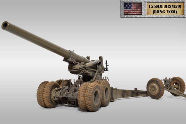 155-мм полевая пушка M2(M59) Long Tom (США)