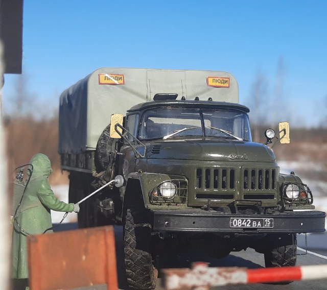 Зил-131 на кпп