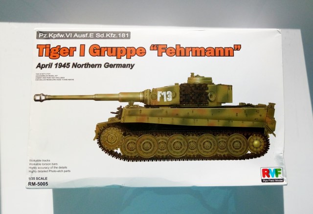 TIGER I Gruppe "Fehrmann" April 1945 Northern Germany