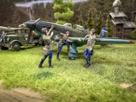 Як-1 11 ИАП герой Константин Николаевич Титенков