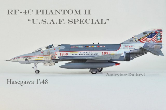 RF-4C PHANTOM II " U.S.A.F. SPECIAL".