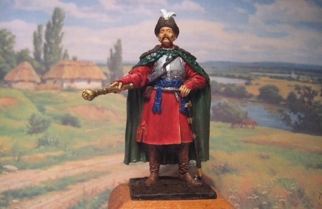 Казацкий полковник (XVIIвек) [54mm]