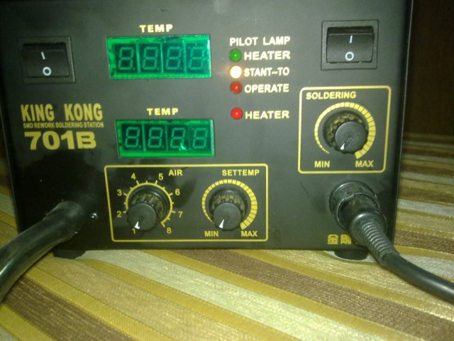 Паяльная станция KING KONG 701B (aka 801, 801b, 936, 742)