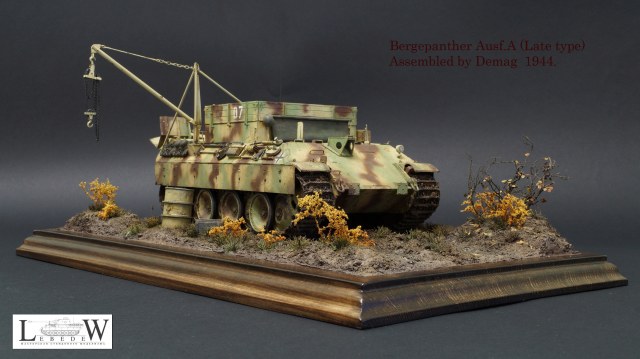 Bergepanther Ausf.A Assembled by Demag 1944.