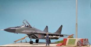 МиГ-29 Подготовка к демонстрационному полету