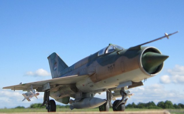 Миг-21мф "Арабская мелодия на русской балалайке"