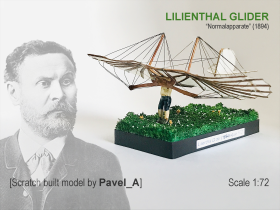 LILIENTHAL GLIDER  "Normalapparate"(1894)