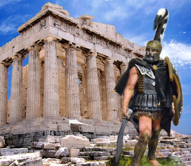 Феспийский гоплит, 5 век до н.э.