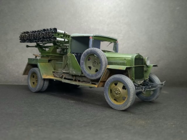 БМ-8-24 на базе ГАЗ-АА