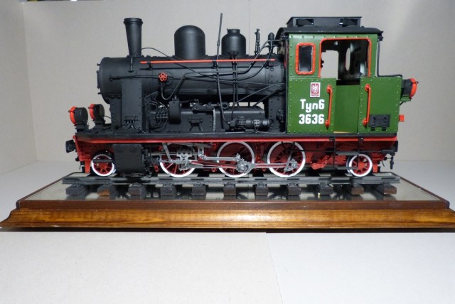 Узкоколейный танк-паровоз Tyn 6 3636
