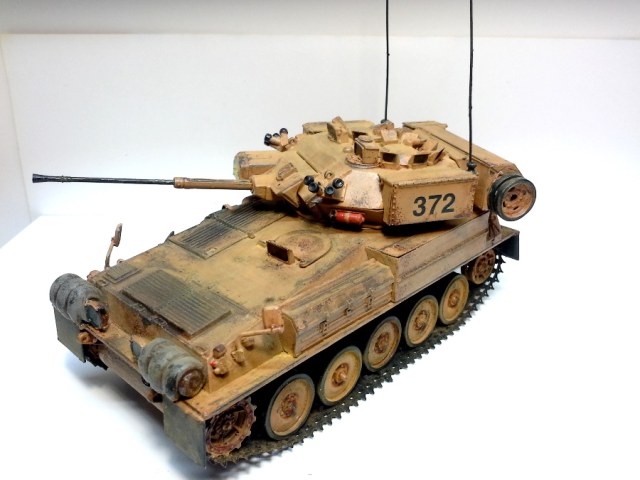 Британская боевая разведывательная машина FV107 Scimitar