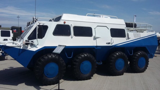 Бронетехника на мирной службе