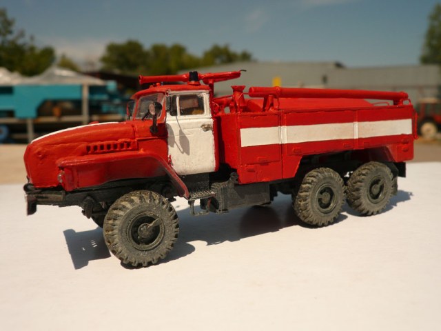 Пожарный автомобиль АА-40(55571)-266