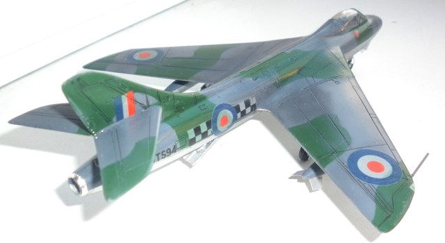 Hawker Hunter F Mk1,43SQN RAF, Leuchars,Шотландия 1955г.