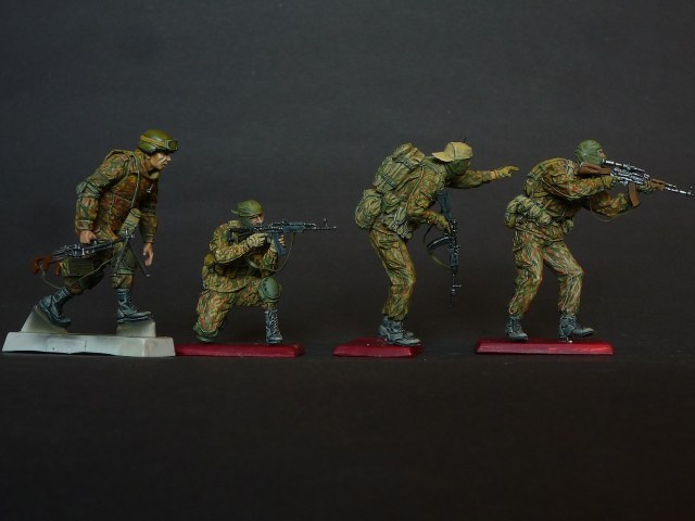 Современные бойцы РФ