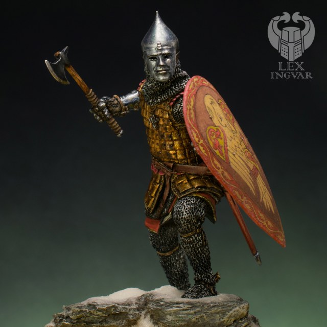 Русский воин второй половины XIV в.