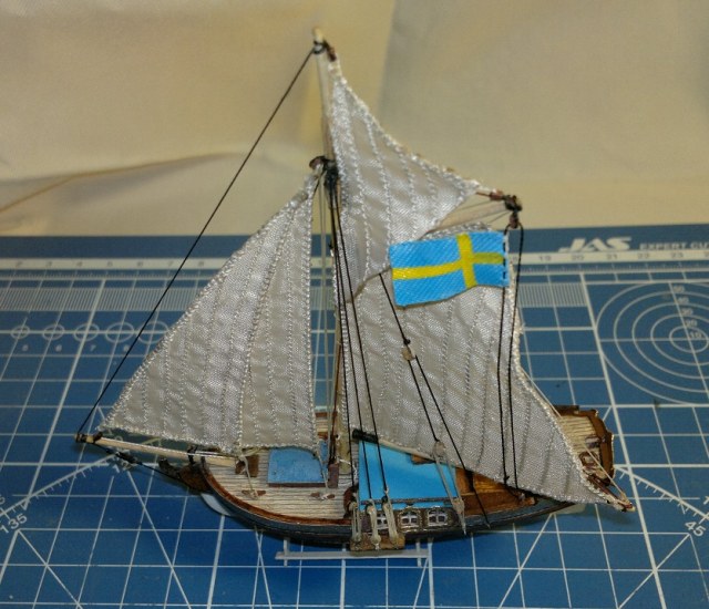 "маленькая" ШВЕДСКАЯ ЯХТА " GRETEL "