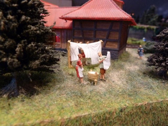 Последние фото макета,перед разборкой.