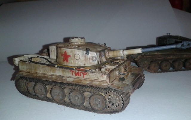 Немецкий тяжелый танк Т-VI "Тигр" (трофей)