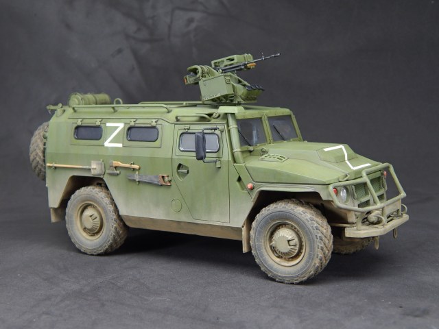 Газ "Тигр-М" с модулем "Арбалет"