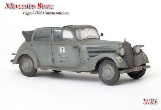 Mercedes Benz 170V Cabrio saloon