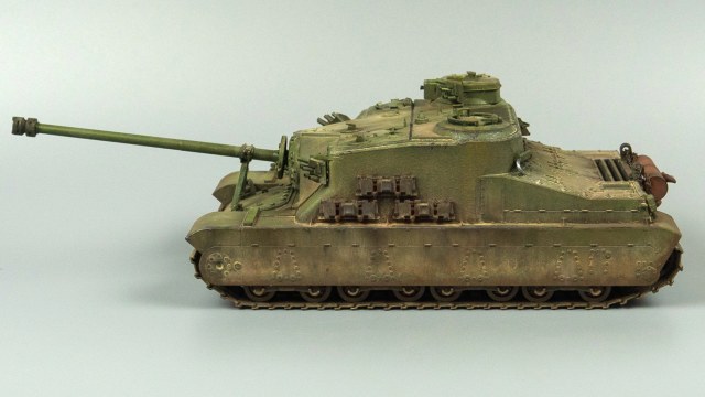 Британский тяжелый штурмовой танк A-39 Totoise