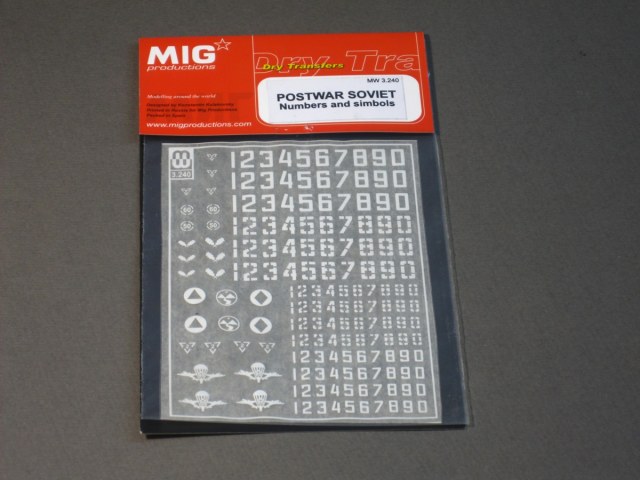 POSTWAR SOVIET NUMBERS AND SIMBOLS