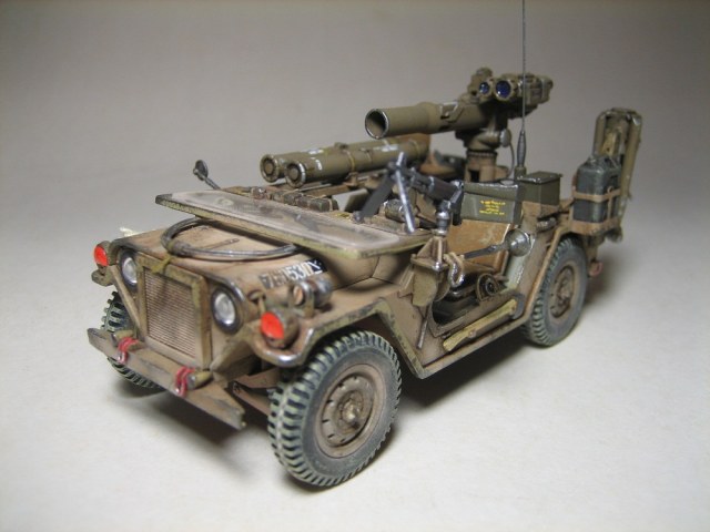 Джип М151А2 группы спецназа Генштаба ЦАХАЛ «Сайерет Маткаль»