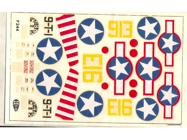 декаль Grumman TBF TBM Avenger   С3 Декаль 1/72