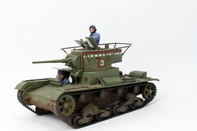 Советский легкий танк Т-26 (обр. 1933 г.) 1/35