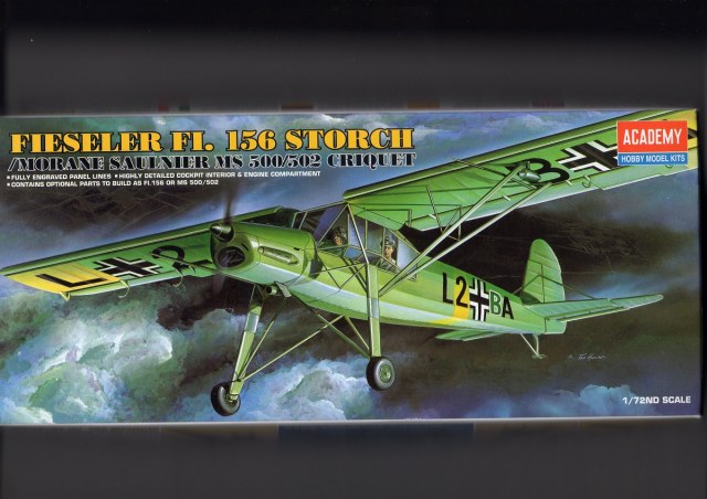 Fieseler Fi 156 "Storch",1/72,Academy