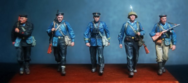 Советская морская пехота времен ВОВ