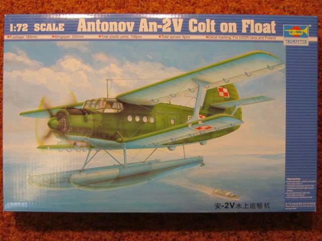 Ан-4/Ан-2В/Antonov An-2V Colt on Float (Trumpeter, 1:72, Item No.01606)