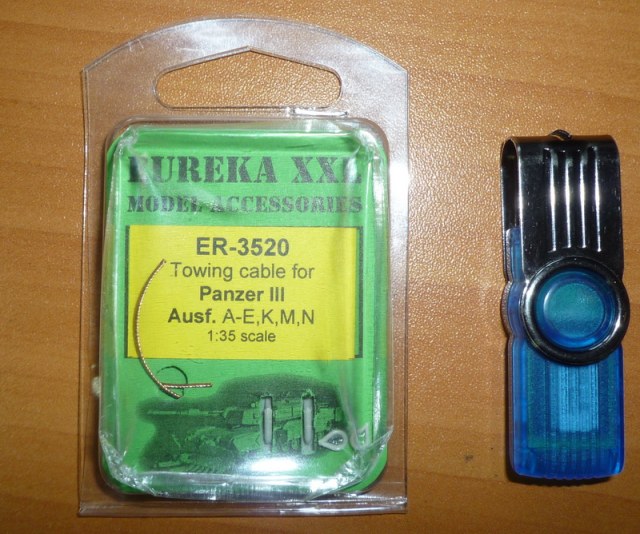 Буксировочный трос  для Panzer III  Ausf. A-E, K, M, N