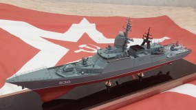 Модель корвета "Стерегущий"