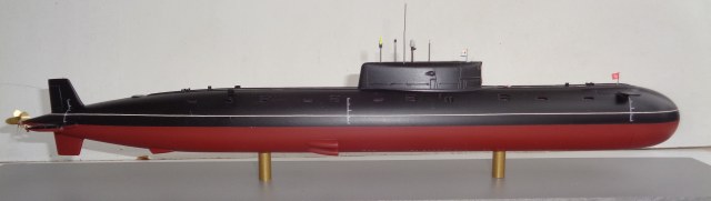 АПЛ пр. 685 шифр "Плавник" К-278 "Комсомолец"