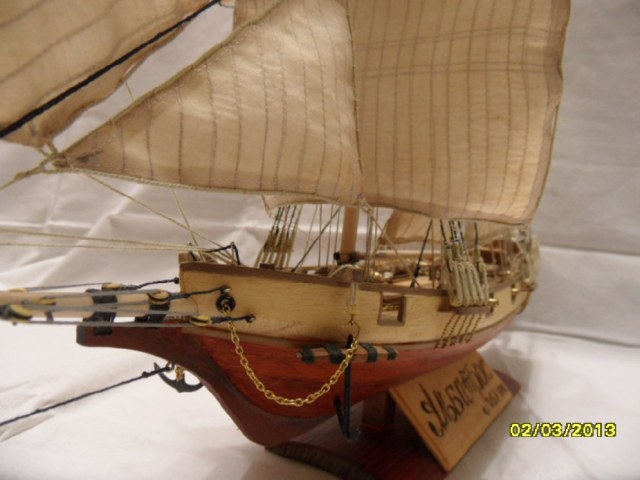 Шхуна "Albatros" USA 1840