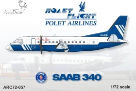 Набор масок и декалей SAAB 340 1/72.